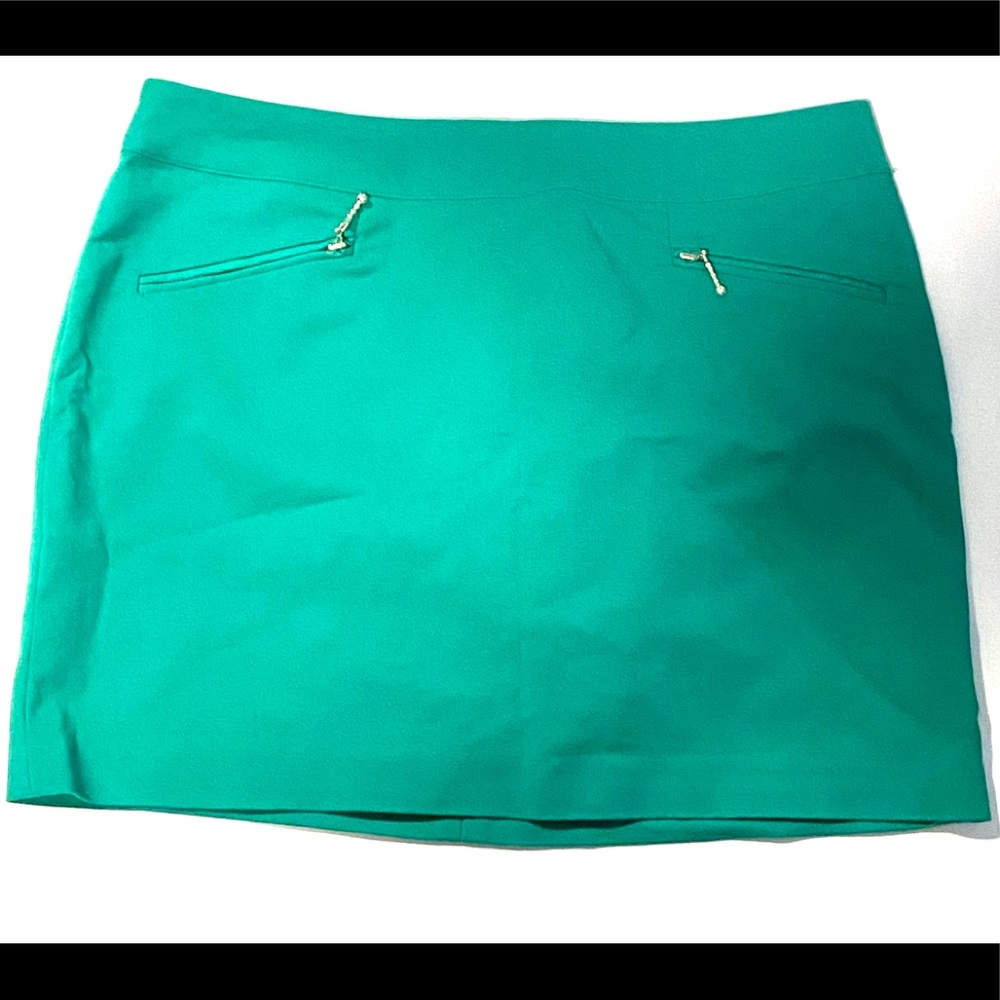 Green HM Mini Skirt